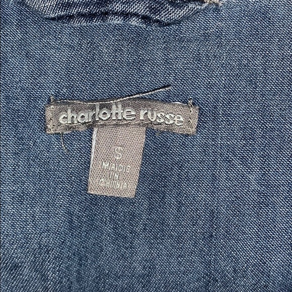Faux denim shirt - Picture 3 of 3